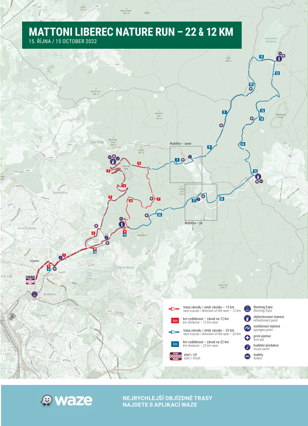 Mattoni Liberec natuere Run - 22 a 12 KM 