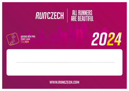 Voacher for adidas Women`s Race 5 km Prague 2024
