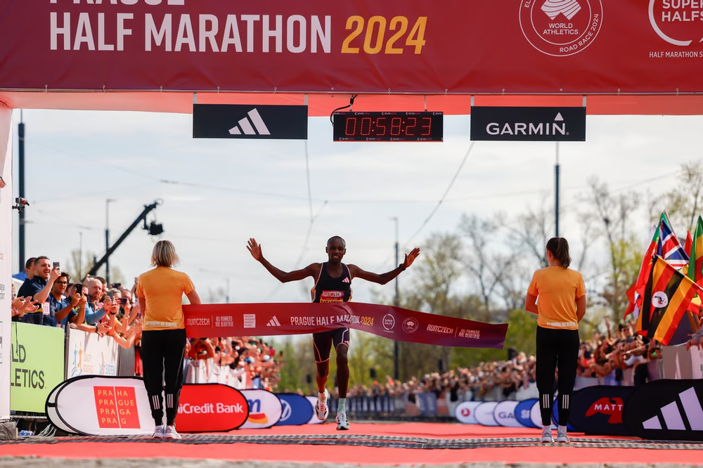 Prague Half Marathon 2024 winner