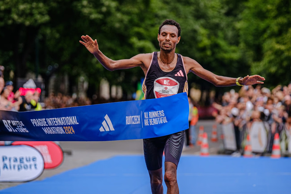 Prague Marathon 2024 winner