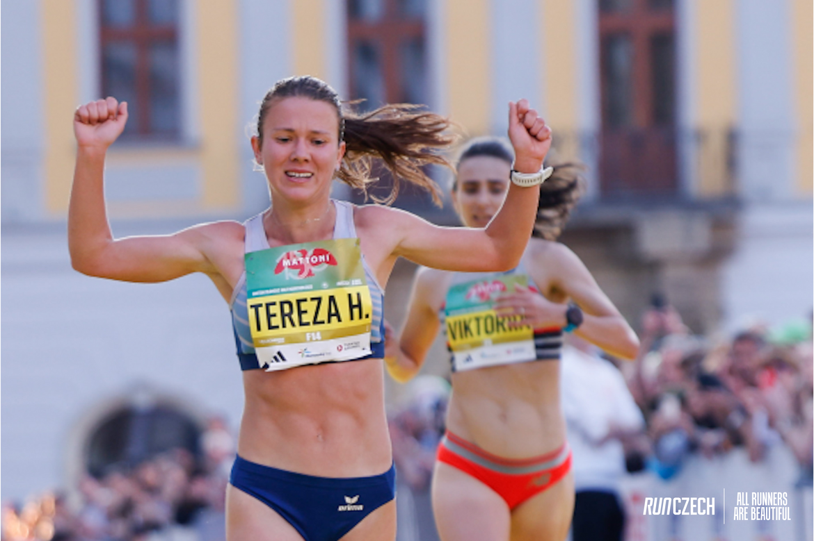 Mattoni Olomouc Half Marathon 2023 - elitní běžkyně Tereza Hrochová